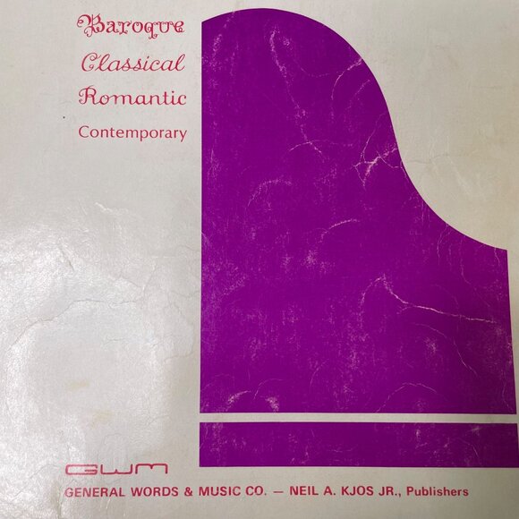 Piano Literature Sheet Music Volume One Jane Smisor Bastien 1966 Vintage u - Picture 3 of 9